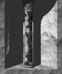 [Right side of Crypt and Column]